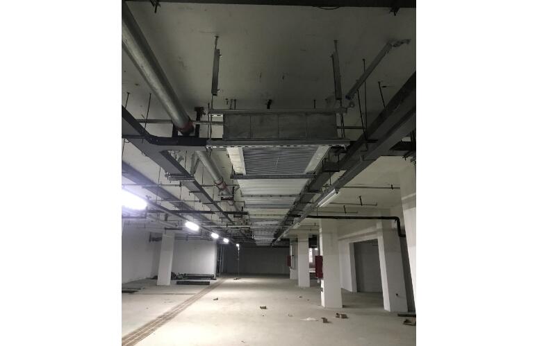 地下停车场通风管道